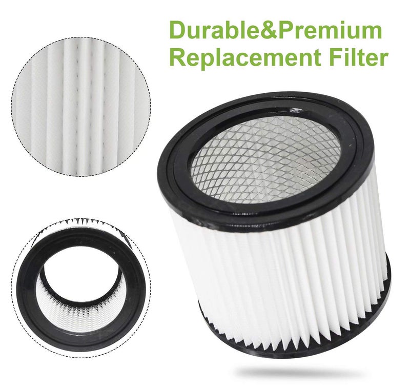 GIB cleaningtool 90398 Shop Vac Filter Replacement for Shop Vac 90398/118692, 9039800, 903-98-00, 9039833 Hangup Wet Dry Vacuum Small Cartridge Filter Type AA, Fits Most for 4 Gallon and Less - Image 4